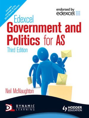 cover image of Edexcel Government & Politics for AS